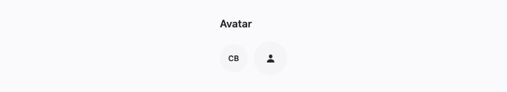 Avatar rendered by native SwiftUI.