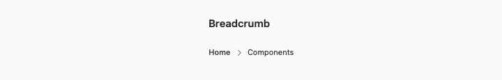 Breadcrumb rendered by native SwiftUI.