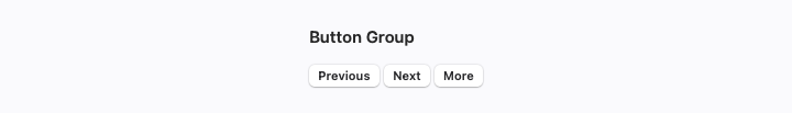 Button Group rendered by native SwiftUI.