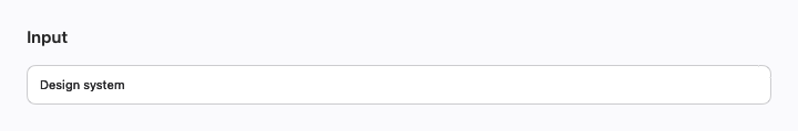 Input rendered by native SwiftUI.