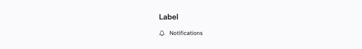 Label rendered by native SwiftUI.