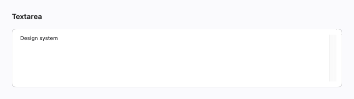 Textarea rendered by native SwiftUI.